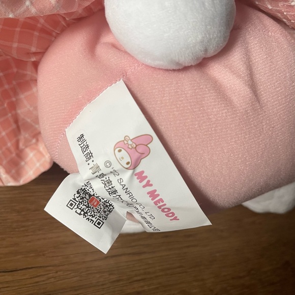 One Left! MY MELODY-NWT LARGE Pink Plush - Picture 3 of 15